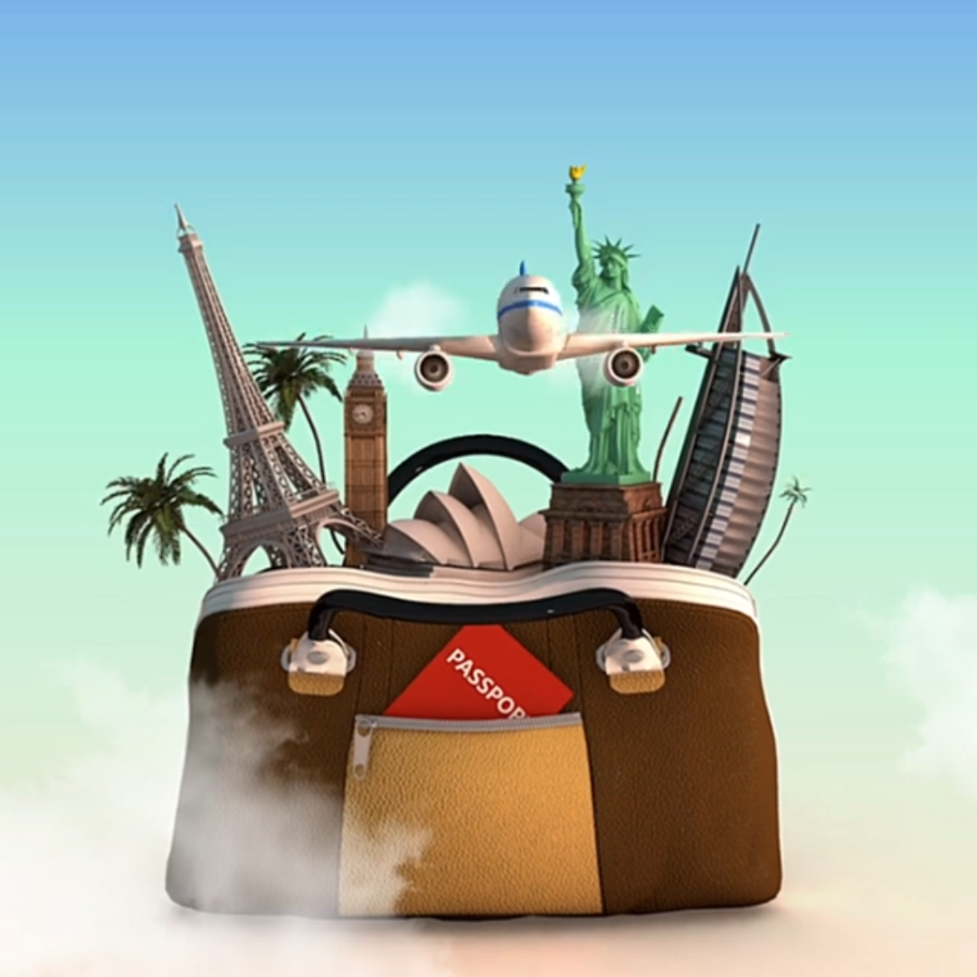 3D Professional Animation Video - Travel & Tourism